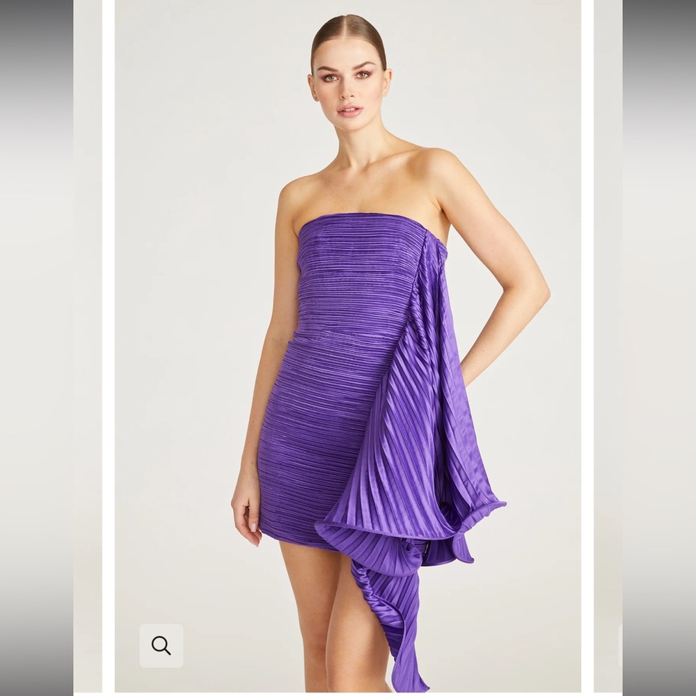 AMUR Kayleigh Dress in Royal Purple (Brand New)